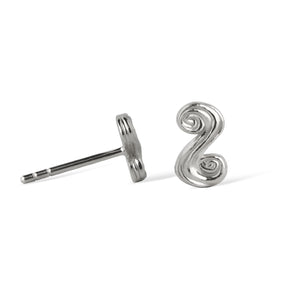 Wavy Stud Earrings